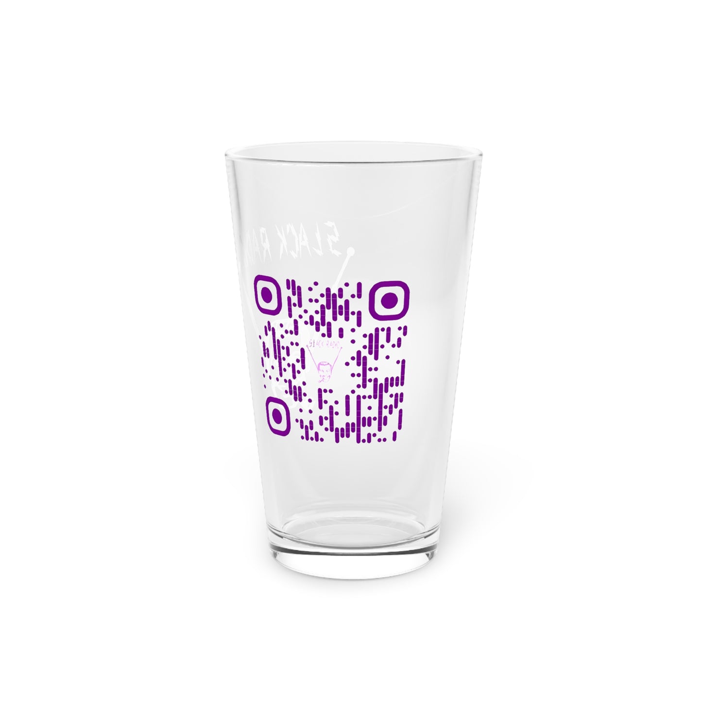 Slack Radio Pint Glass, 16oz