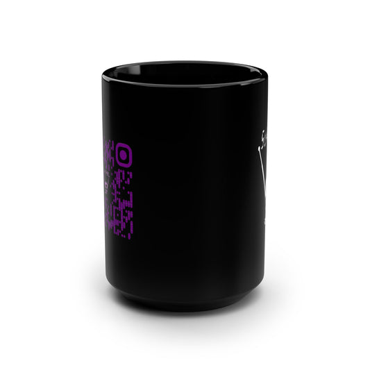 Slack Radio Black Mug, 15oz