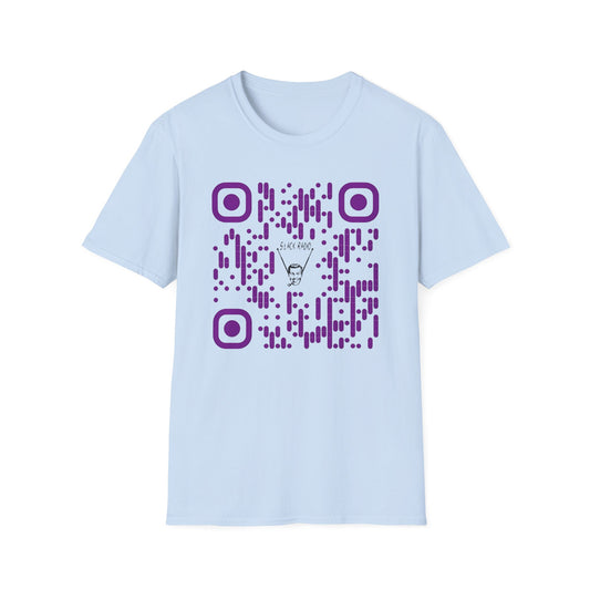 Slack Radio Color QR Code Unisex Softstyle T-Shirt