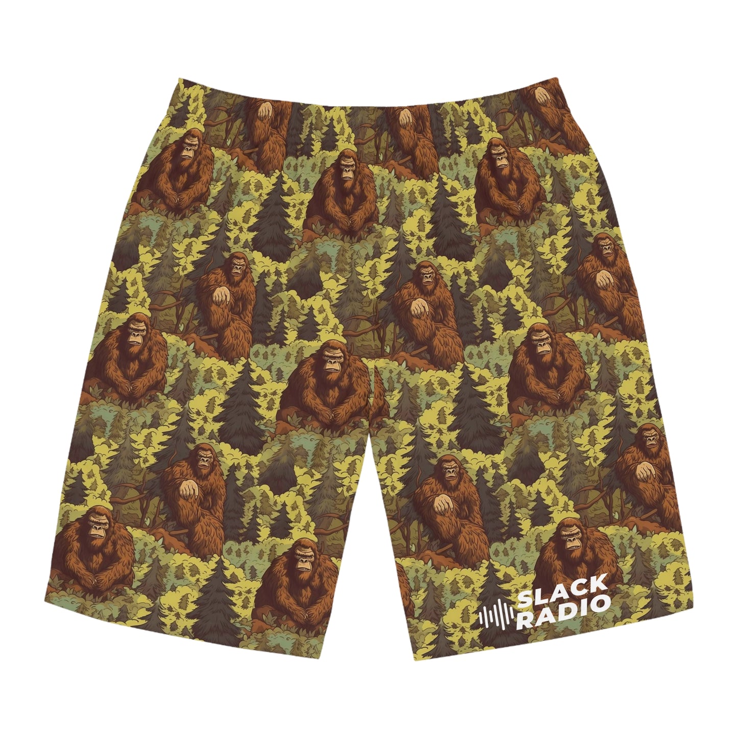 Slack Radio / Sasquatch Men's Board Shorts