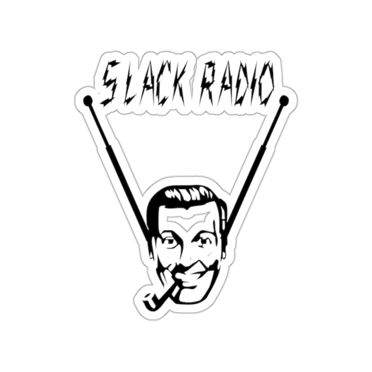 Slack Radio Kiss-Cut Stickers