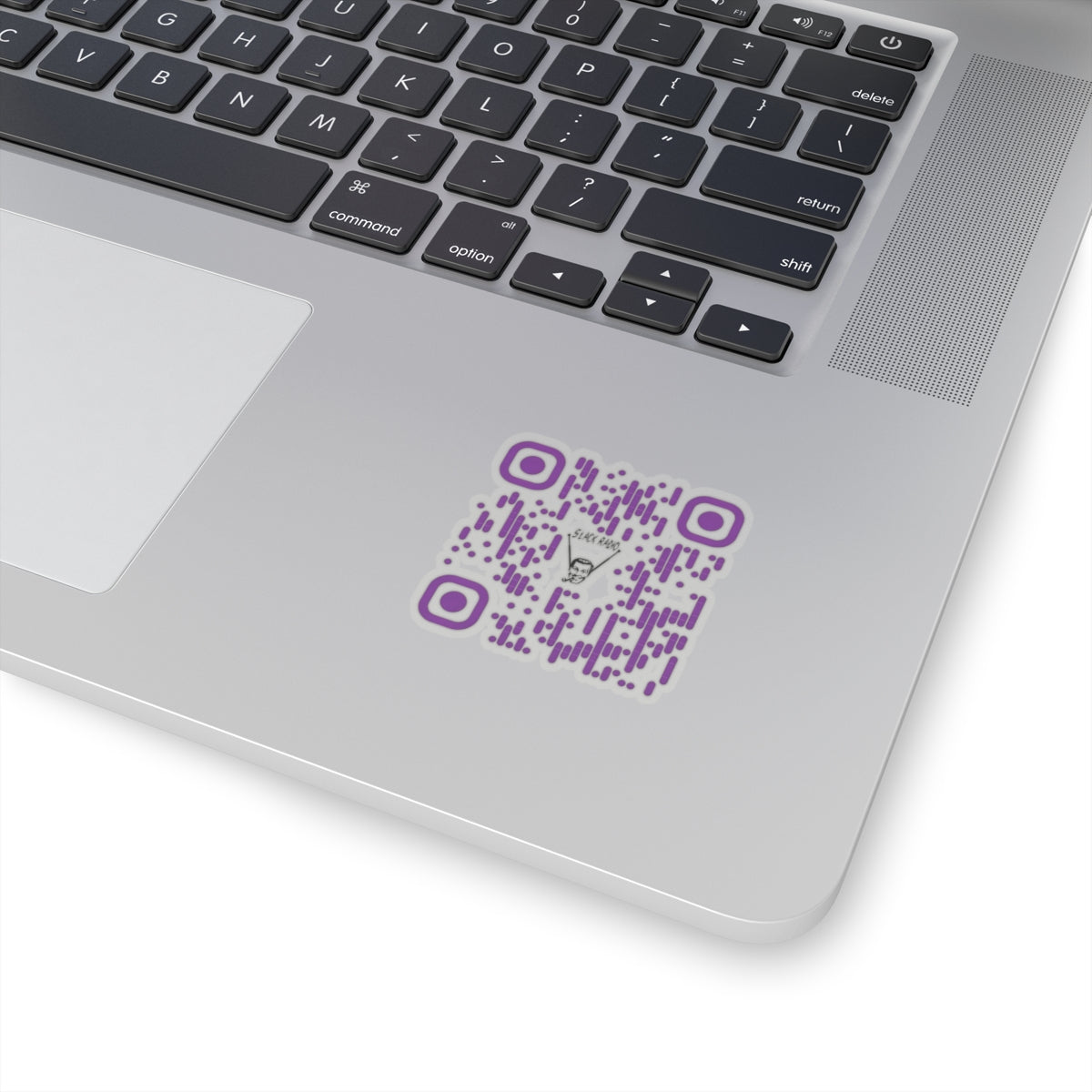 Slack Radio QR Code Kiss-Cut Stickers