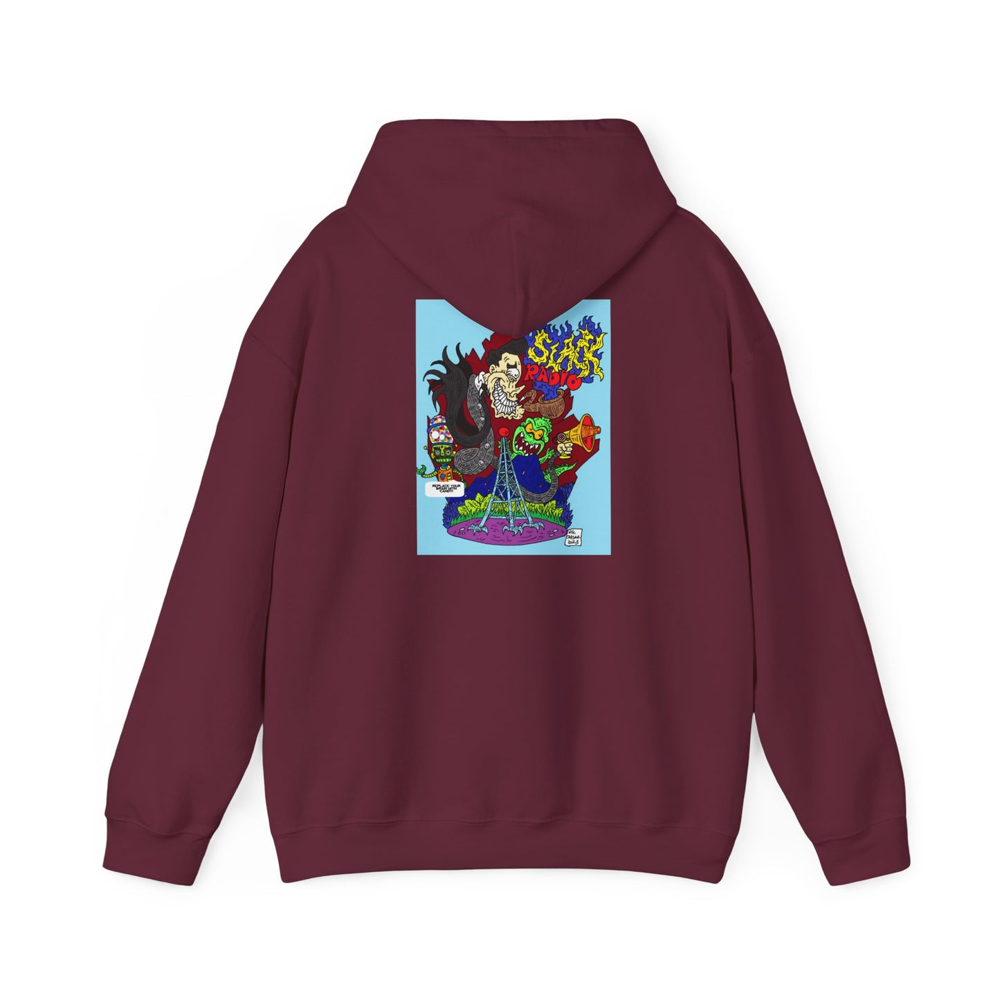 Slack Radio Color Art Unisex Heavy Blend Hooded Sweatshirt