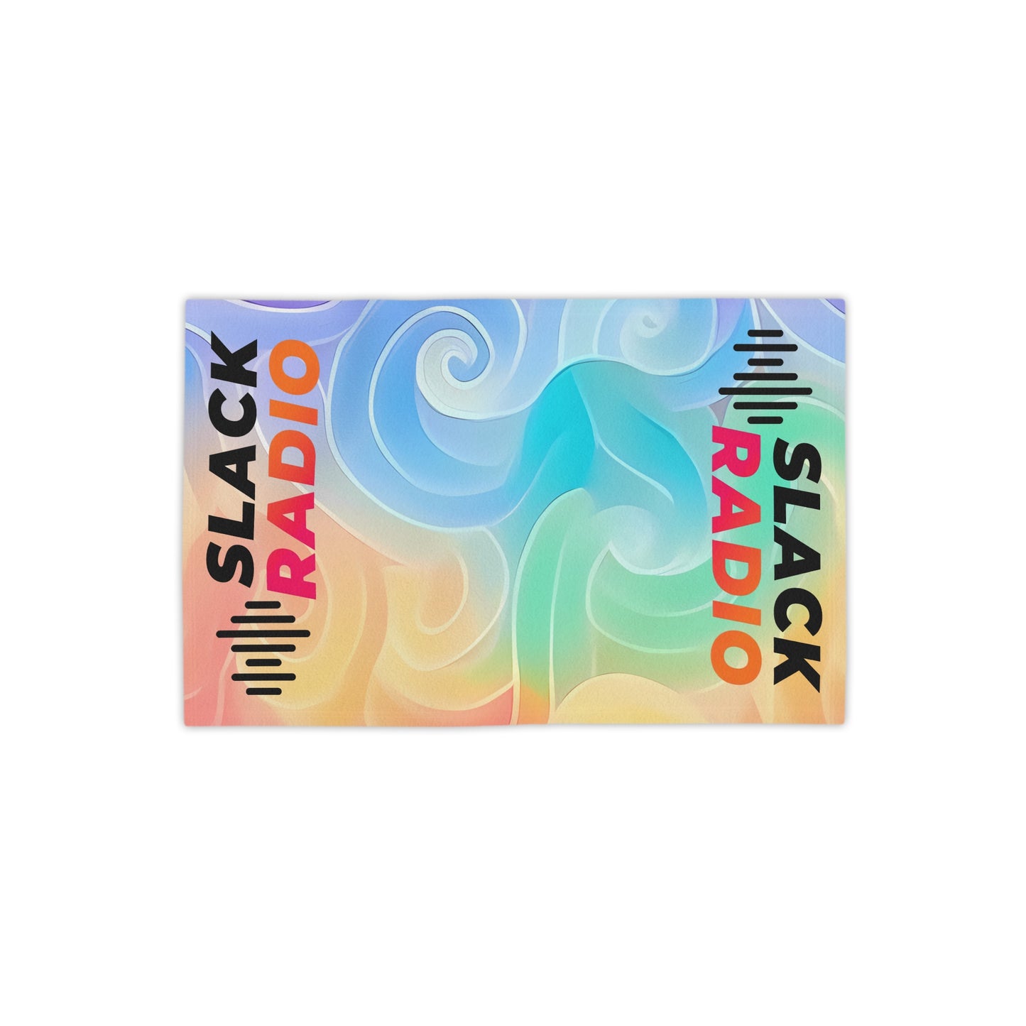 Slack Radio / Rainbow Swirl Beach Towels