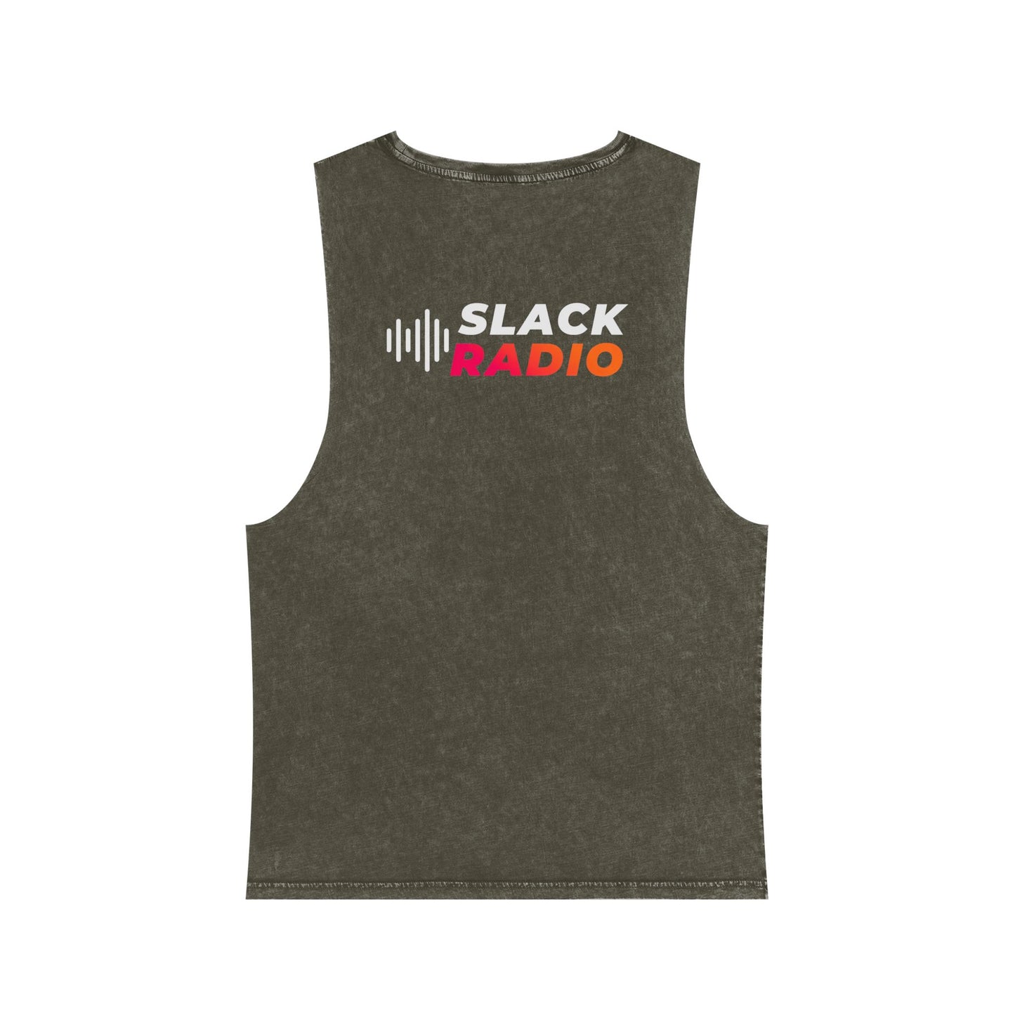 Fergin' Friday / Slack Radio Logo Unisex Stonewash Tank Top