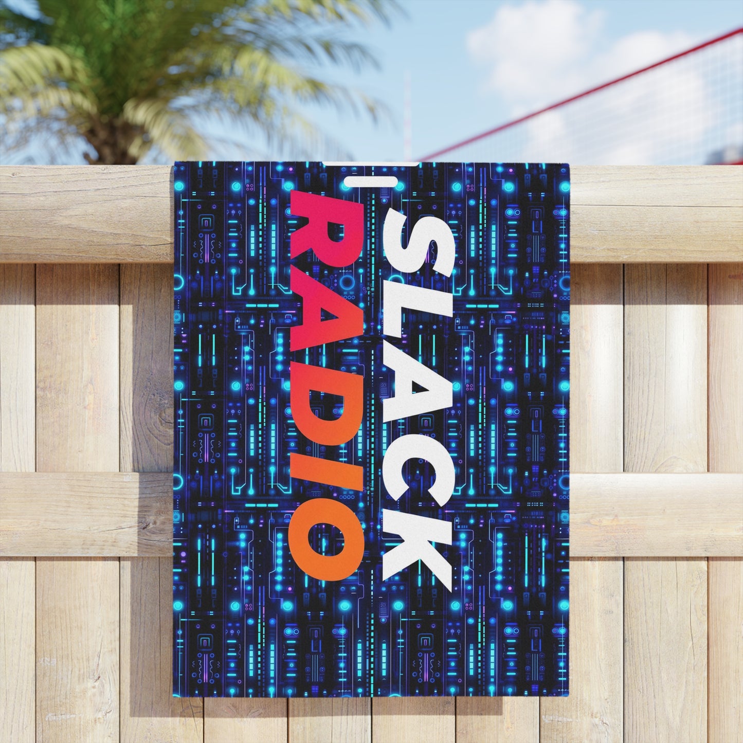 Slack Radio / Atompunk Beach Towels