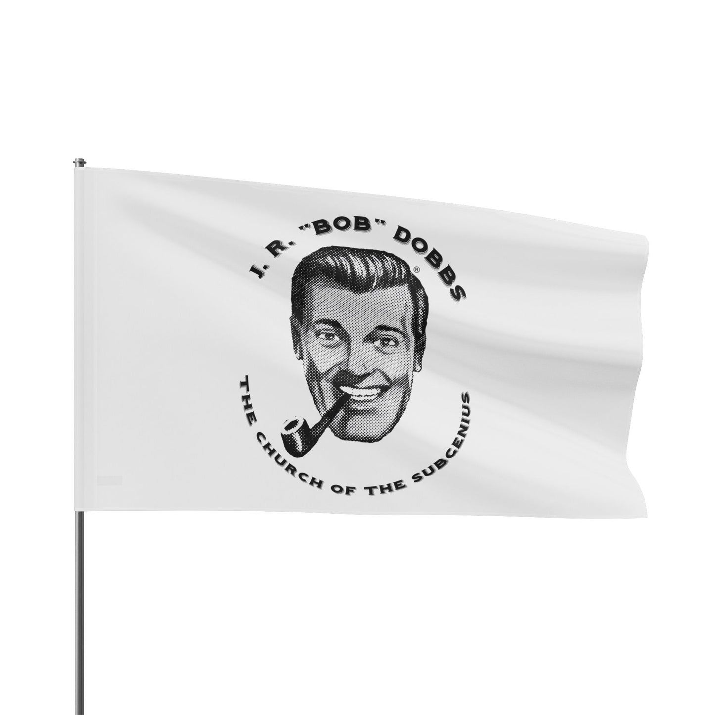 J.R. "Bob" Dobbs - Church of the SubGenius Flag