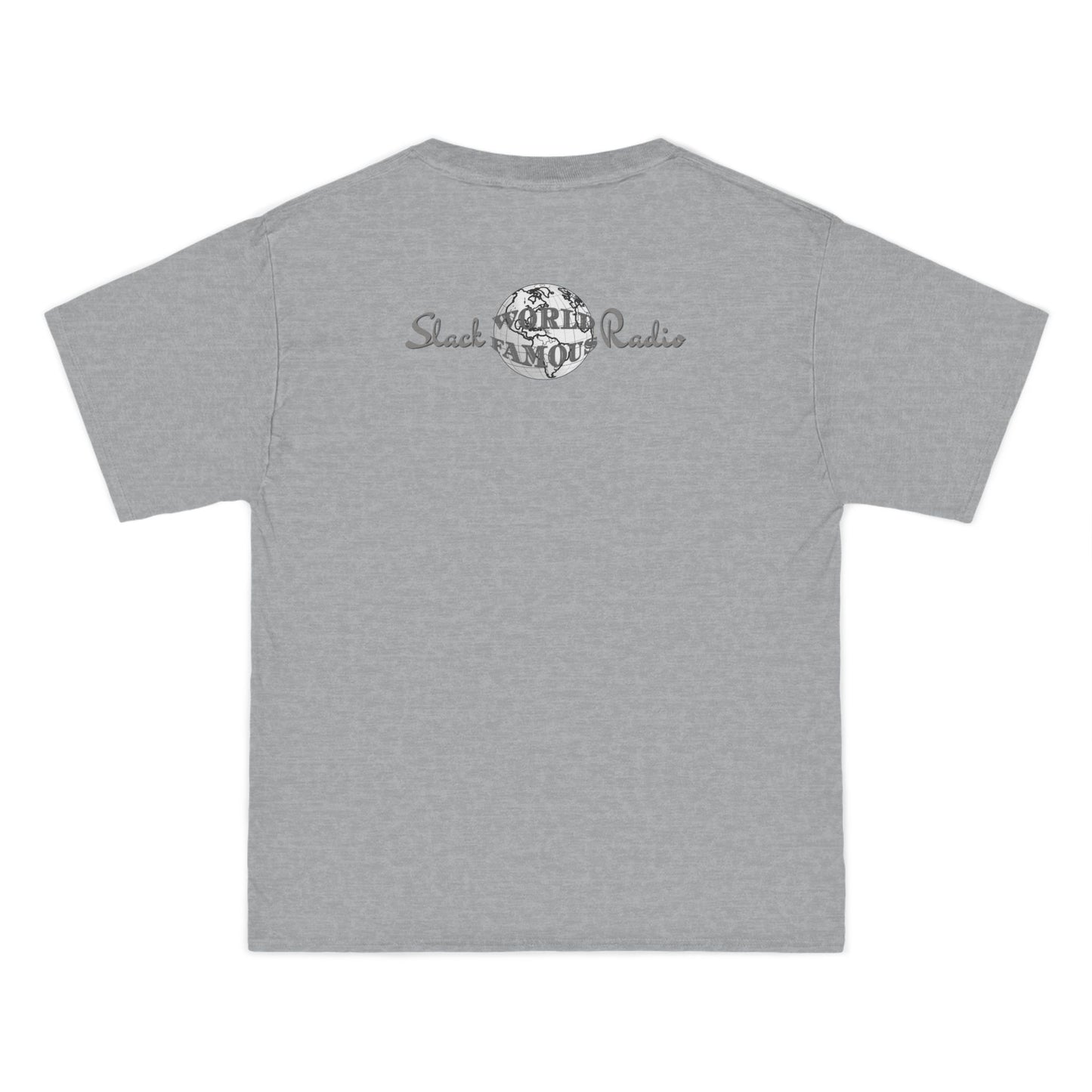 Bob Dobbs / Slack Radio Logo Beefy-T® Short-Sleeve T-Shirt