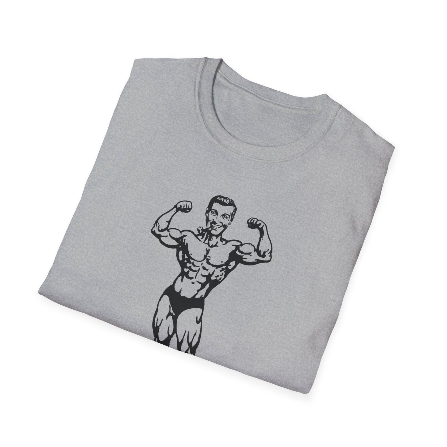 Bodybuilder "Bob" Unisex Softstyle T-Shirt