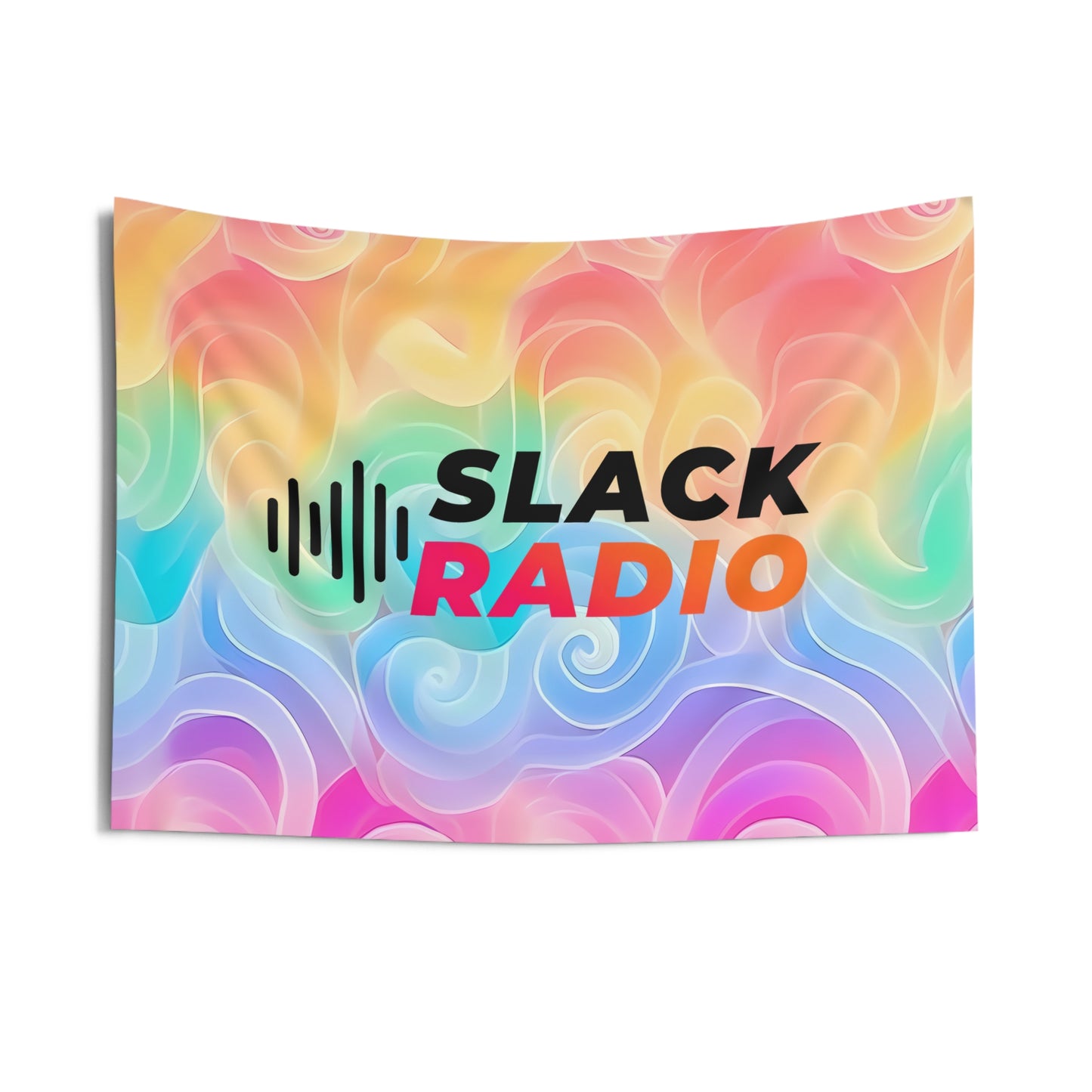 Slack  Radio Rainbow Indoor Wall Tapestries