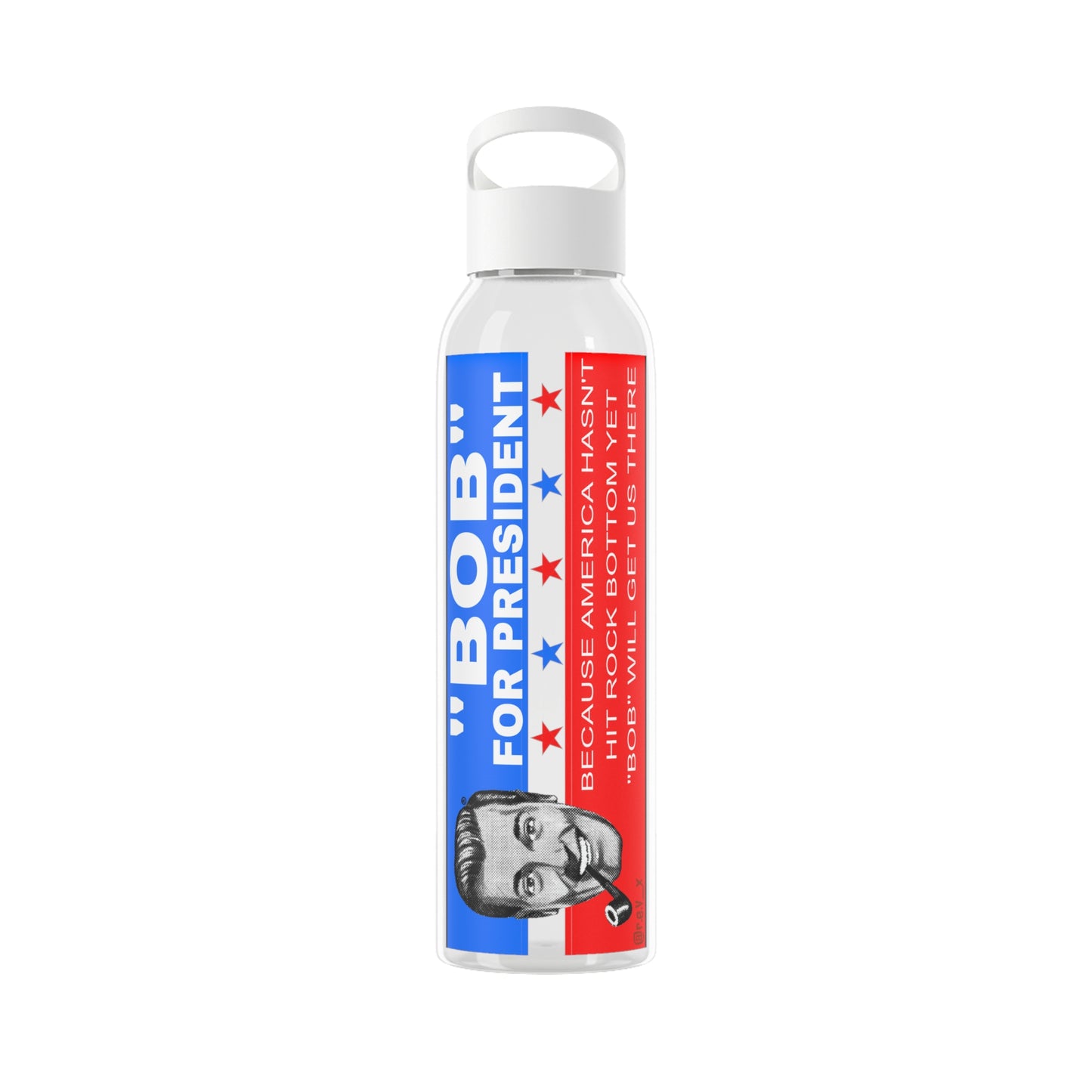 Bob for President Sky Water Bottle