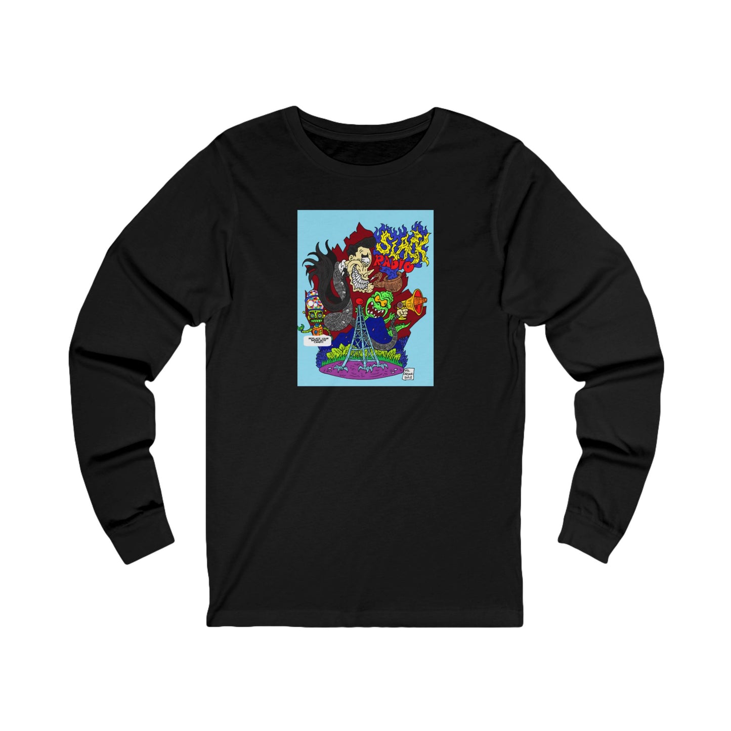 Slack Radio Color Unisex Jersey Long Sleeve Tee