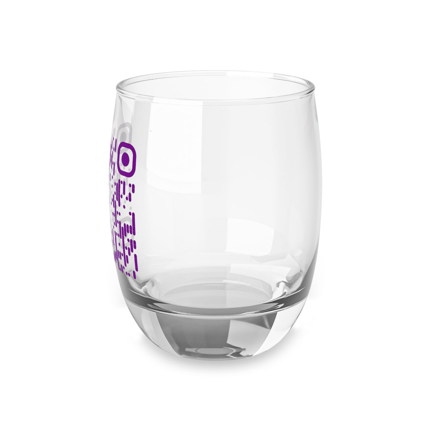 Slack Radio QR Code Whiskey Glass