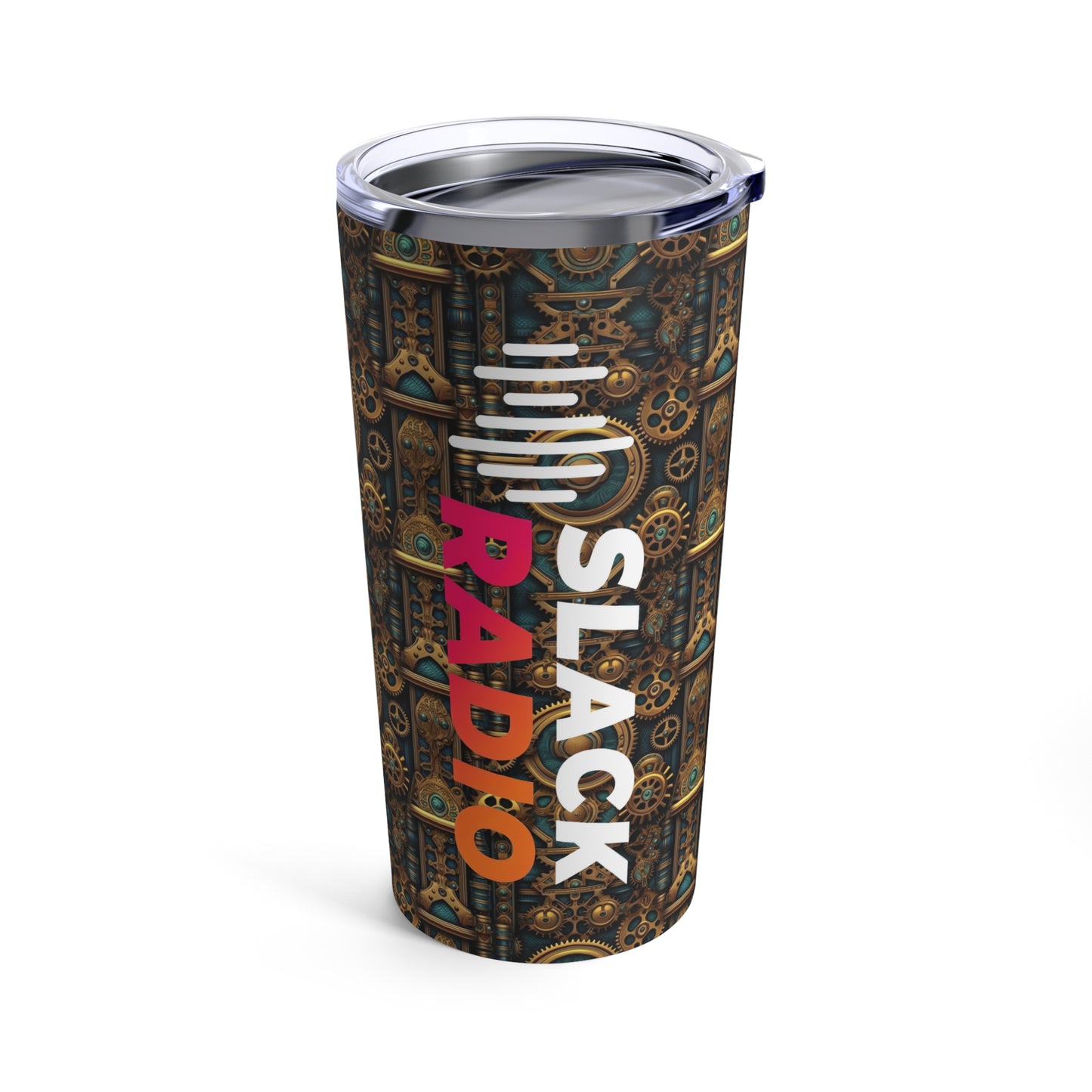 Slack Radio / Steampunk Tumbler 20oz