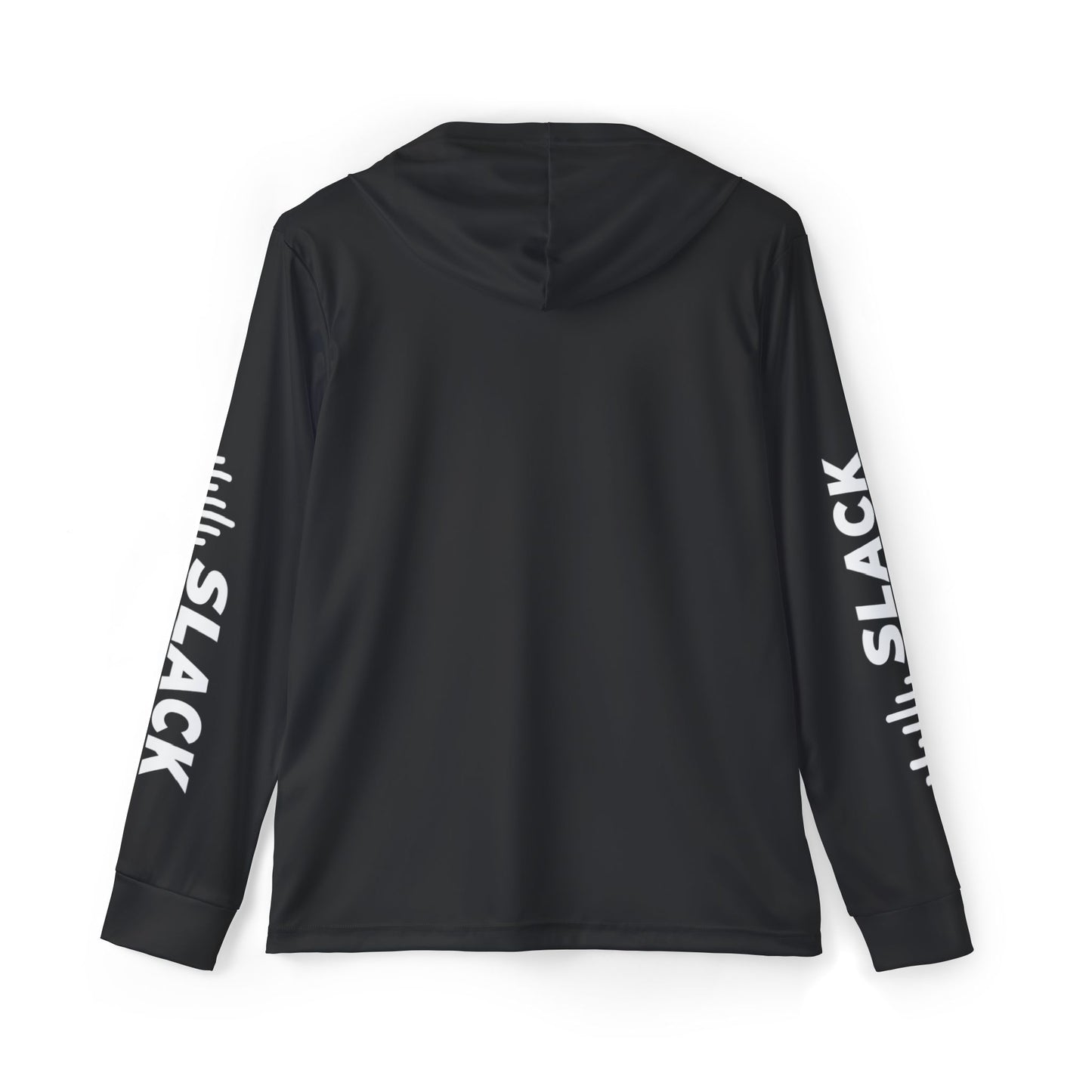 Slack Radio Men's Black Sports Warmup Hoodie