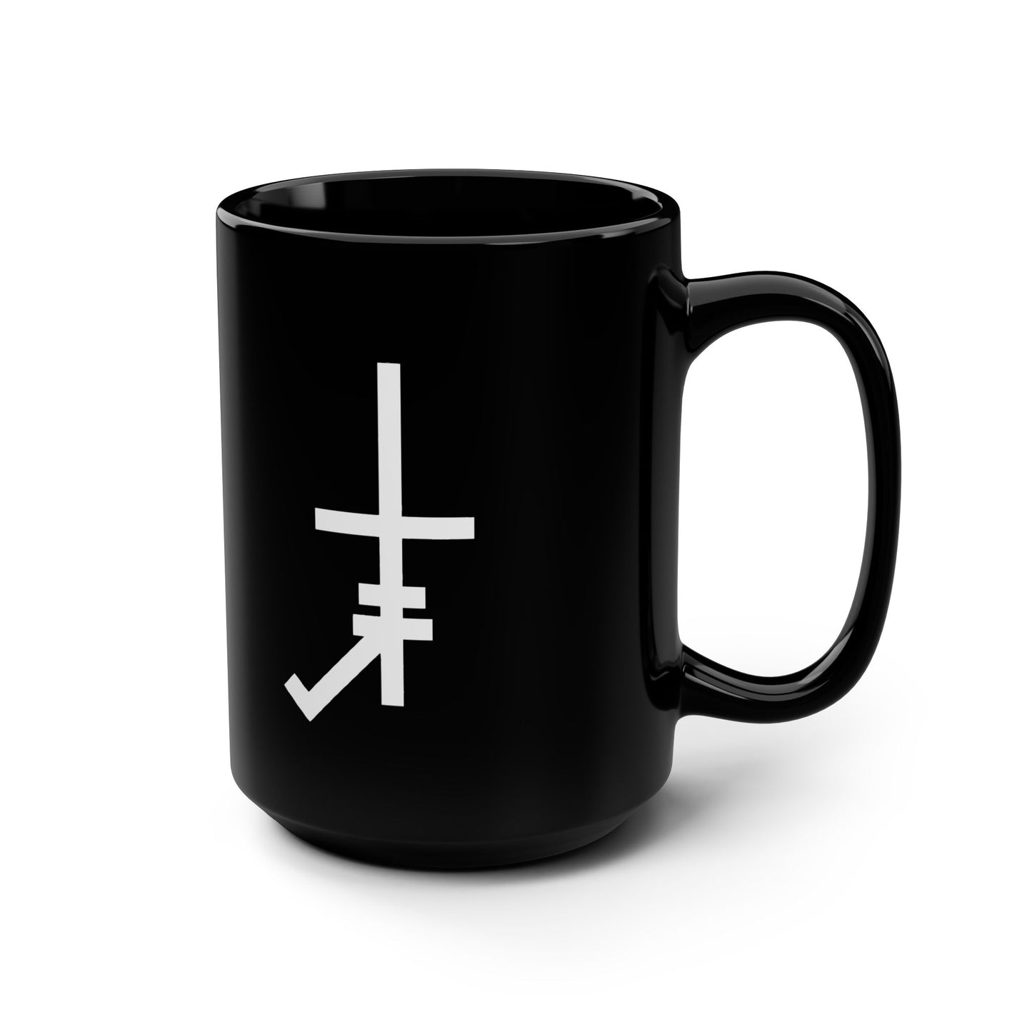 Dobbs Cross / Slack Radio Black Mug, 15oz