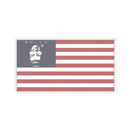 Dobbs Flag Kiss-Cut Stickers