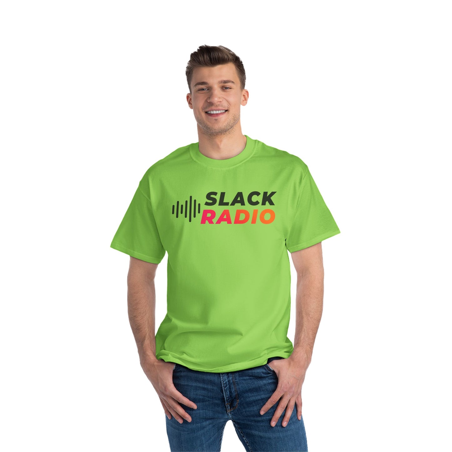 Slack Radio Logo Beefy-T® Short-Sleeve T-Shirt