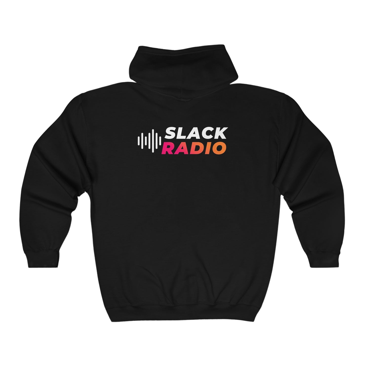 Slack Radio Logo 2 Side Unisex Premium Full Zip Hoodie