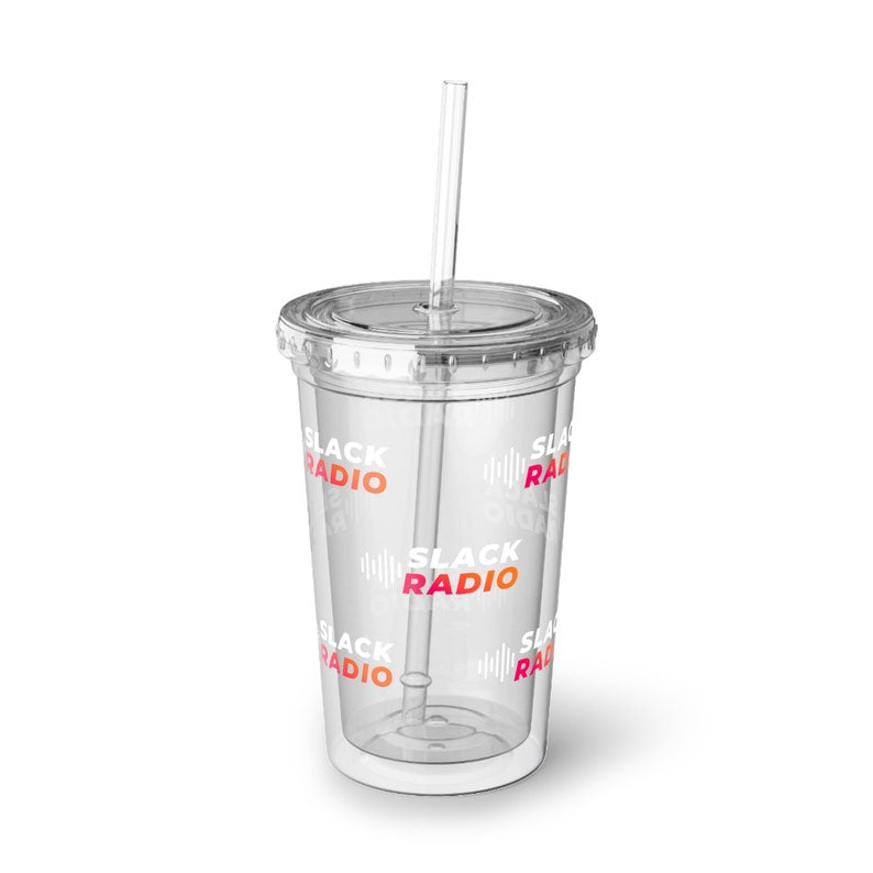 Slack Radio Logo Suave Acrylic Cup