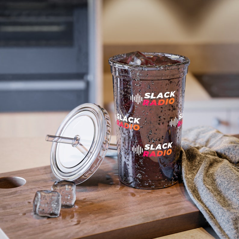 Slack Radio Logo Suave Acrylic Cup