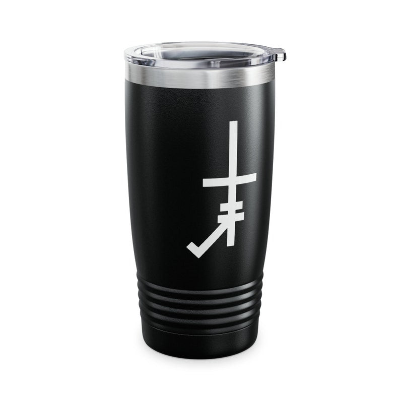 Dobbs Cross / Slack Radio Black Ringneck Tumbler, 20oz