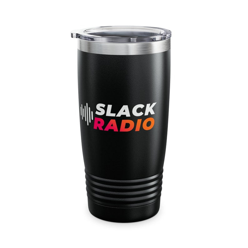 Dobbs Cross / Slack Radio Black Ringneck Tumbler, 20oz