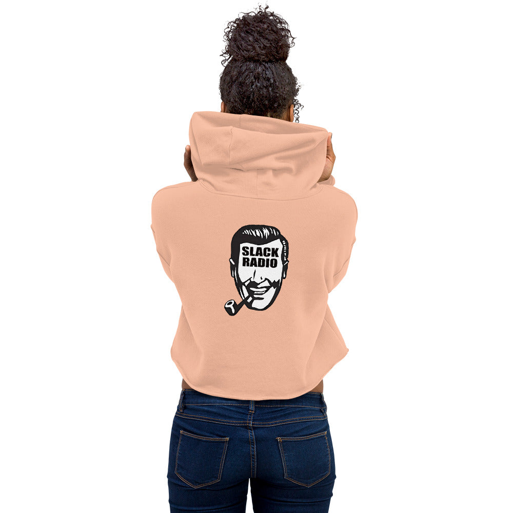 Women's Slack Radio Crop Hoodie