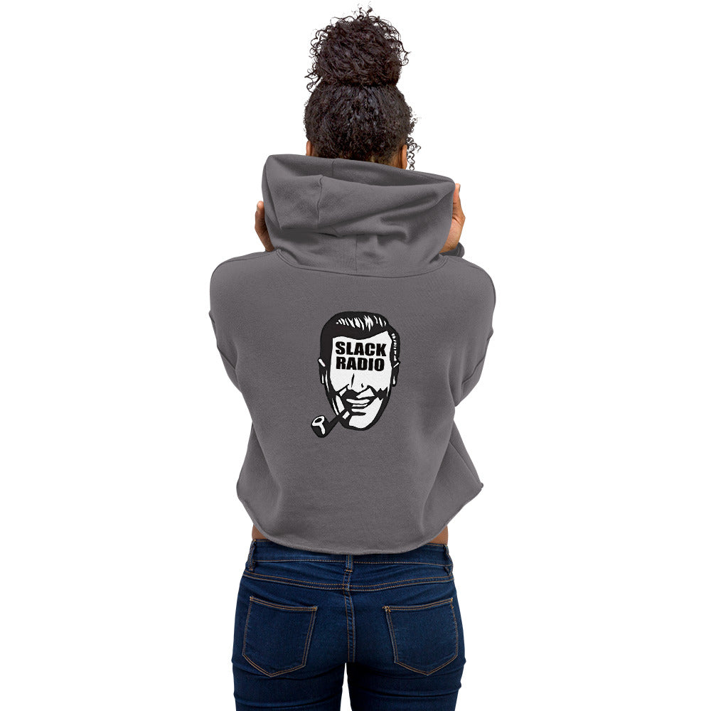 Women's Slack Radio Crop Hoodie